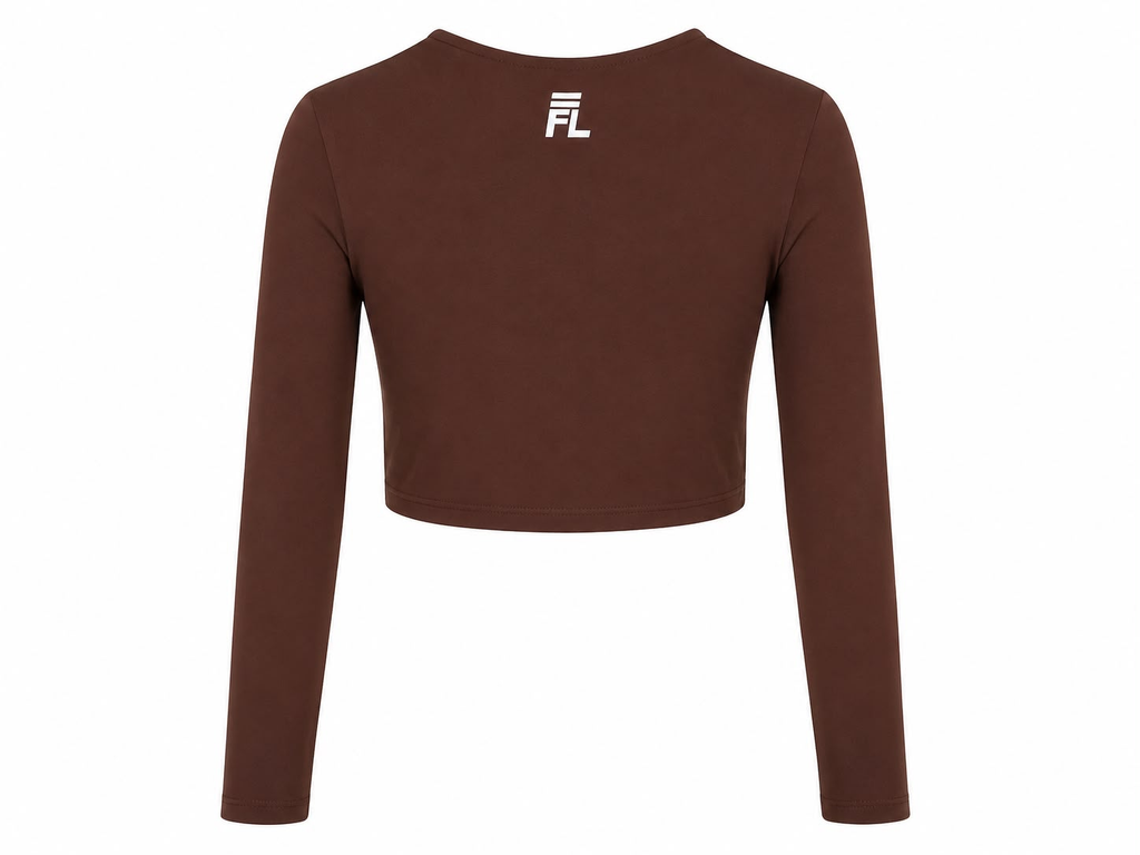 Flowlane Woman Performance Crop Long Sleeve