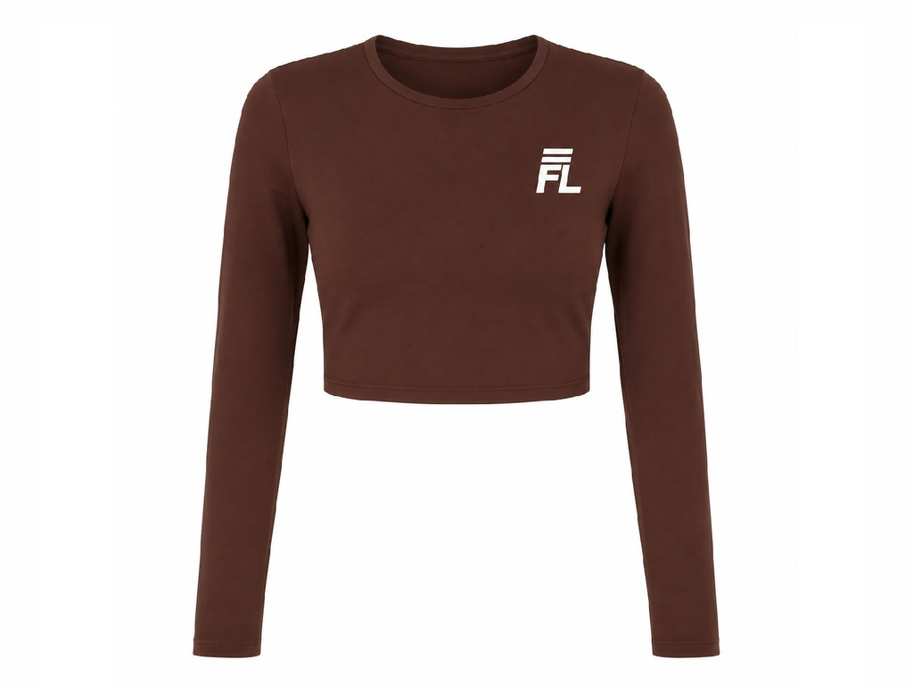 Flowlane Woman Performance Crop Long Sleeve